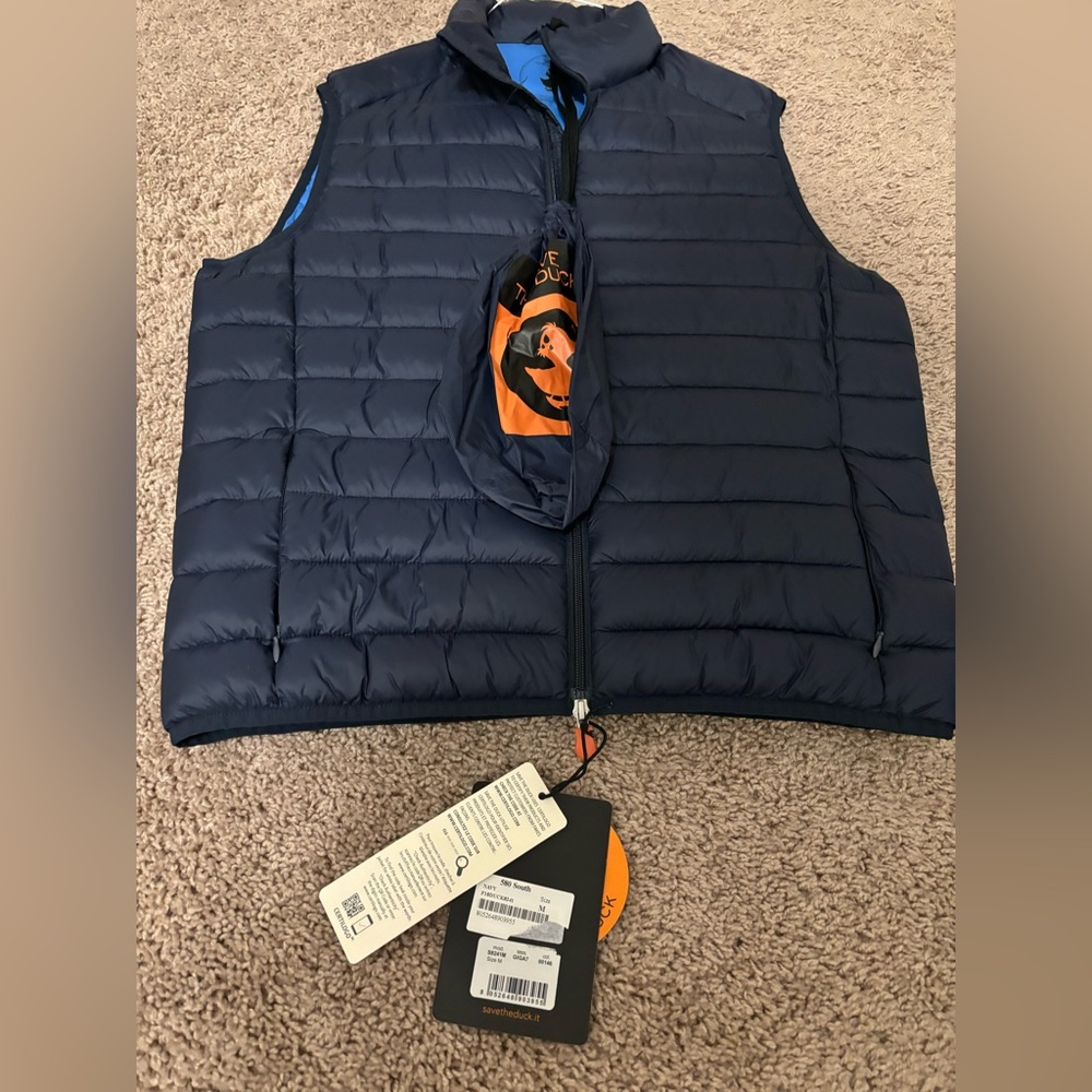SAVE THE DUCK men’s vest never worn